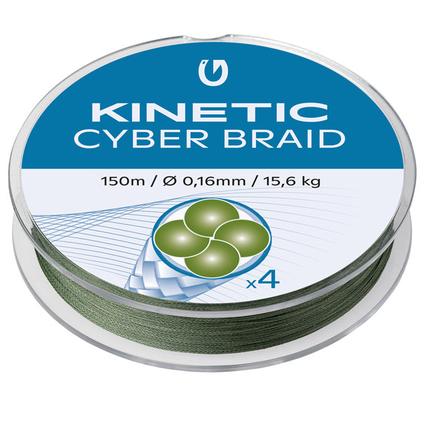 Kinetic, Cyber Braid 4, 0,14mm/14,8Kg