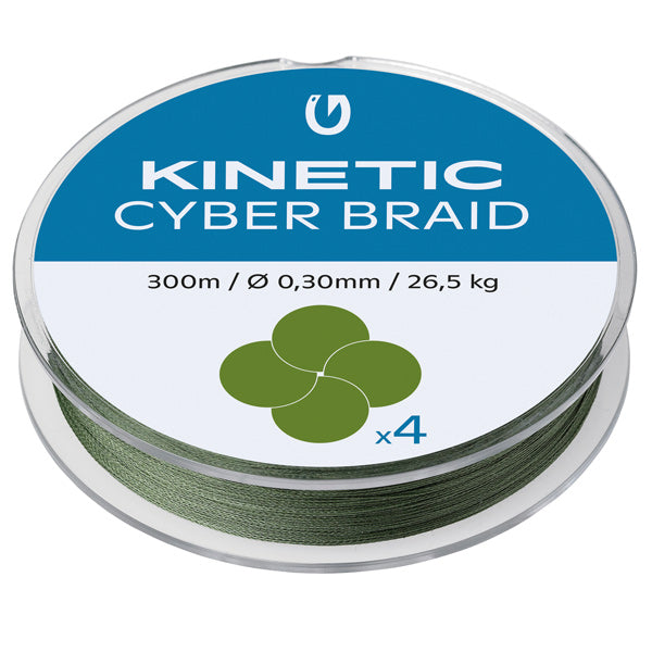 Kinetic, Cyber Braid 4, 0,30mm/26,5Kg