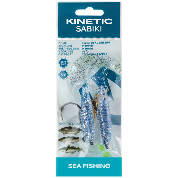 Kinetic, Sabiki Twister Xl Blue/Silver