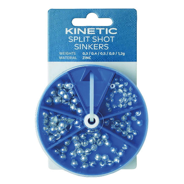 Kinetic, Split Shot Sinkers Sortiment