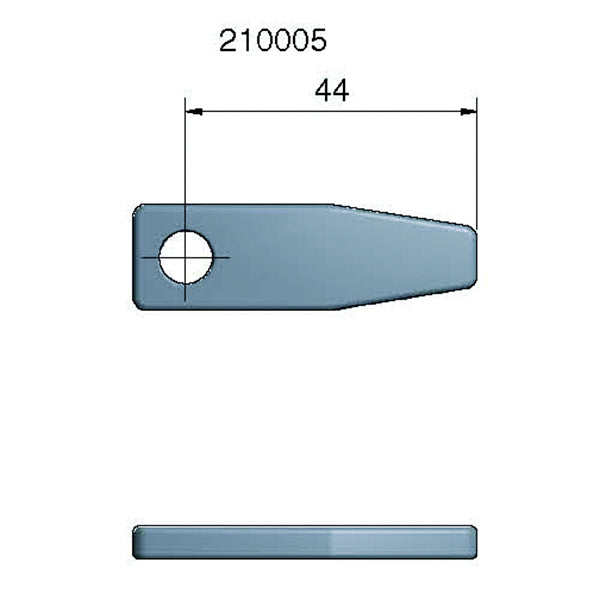 Roca skena kort RF, 2"