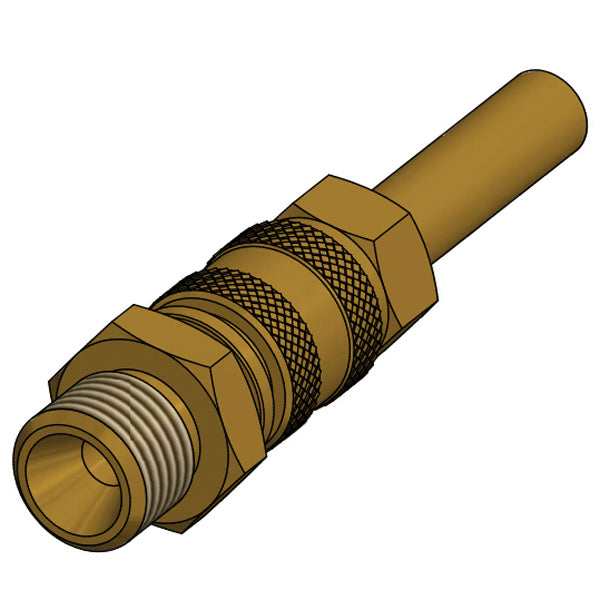 IGT, Snabbkoppling Ø 8 mm Rör - 1/4" Hangänga Vänster.