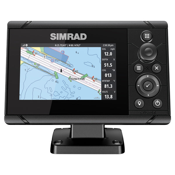 Simrad, Cruise 5" Med 83/200 Aktergivare