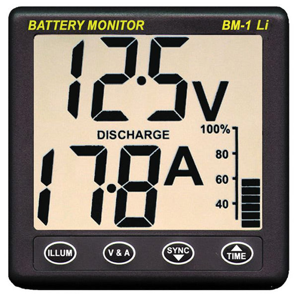 Nasa, Clipper Lithium Batteri Monitor Bm-1, 12V