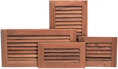 Roca, Ventilgaller Teak 13X26Cm