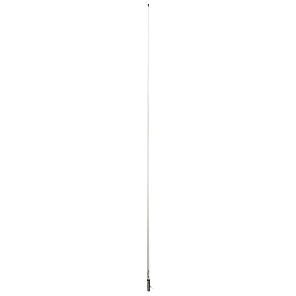 Glomex, RA1225HP VHF-antenn, 240 cm, m/kabel (7,6 m) &amp; kontakt PL-259, 156-162 MHz, 6,0 dB