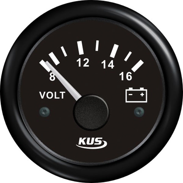 Kus, Kus Analog Voltmeter Svart