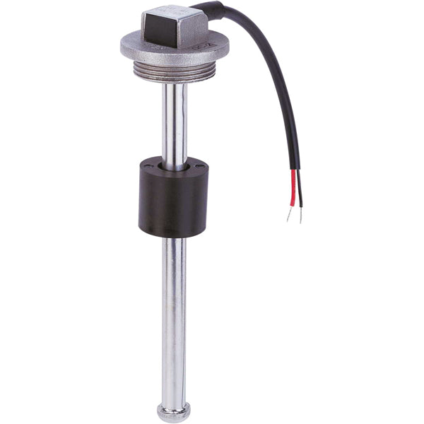 KUS, bränsle/vattensensor 0-190 ohm, 225 mm, rostfritt stål