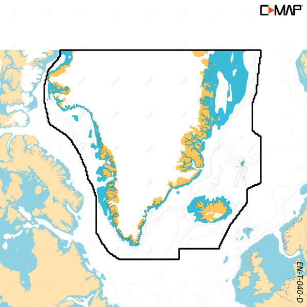 C-map, Discover X, Grønland "Kun Ved Køb Af Plotter"