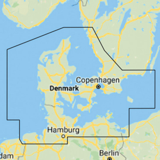 C-Map, Y205 Discover, Danmark "Endast Vid Köp Av Plotter"