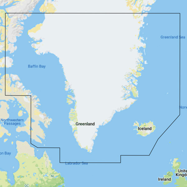 C-Map, Y040 Discover, Grönland Till Lowrance,Simrad & B&G