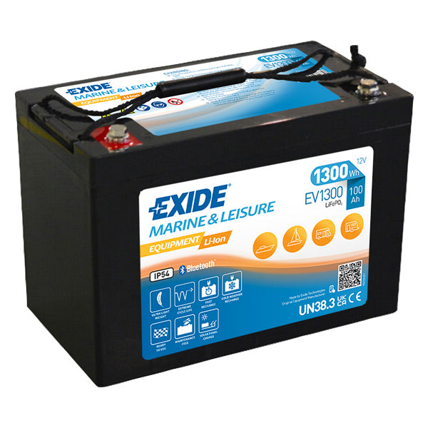 Exide, Ev1300 Litiumbatteri 100A