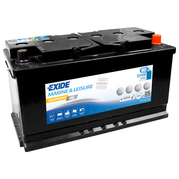 Exide, Equipment Batteri Gel, 80 Amp