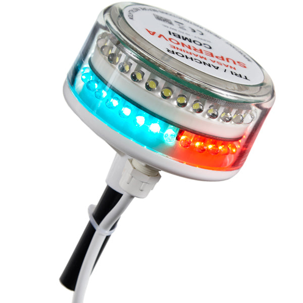 Nasa, Supernova LED-lykta, 12V, 2,4W, IP65, Ø: 91 mm, H: 113 mm