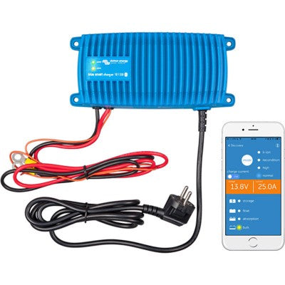 Victron, Blue Smart Laddare Ip67 M/Bluetooth, 24V / 8Amp