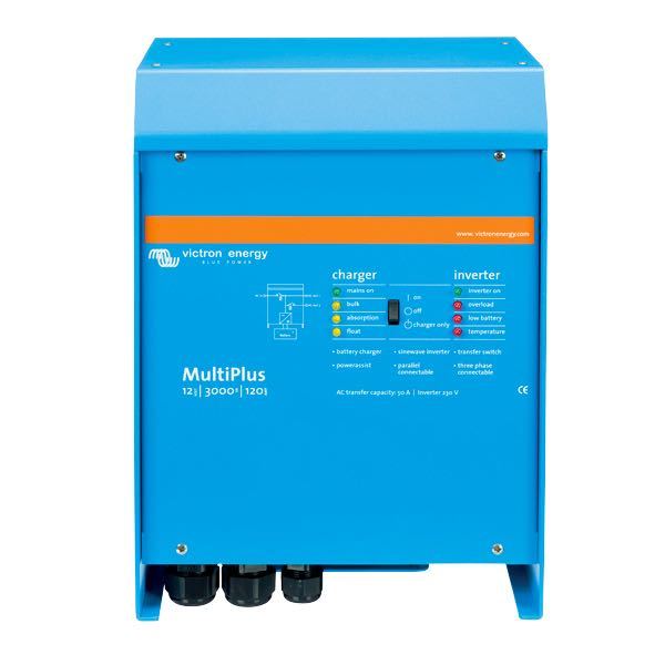 Victron, Multiplus Compact Växelriktare/Laddare, 12V / 30000W