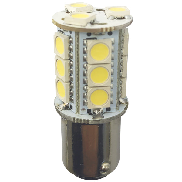 1852, Led-Lanternlampa Bay15D Ø23X55mm 10-36Vdc, 2 St