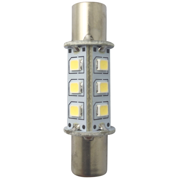 1852, Led-Lanternlampa Bs43 Ø13X42mm 10-36Vdc, 2 St