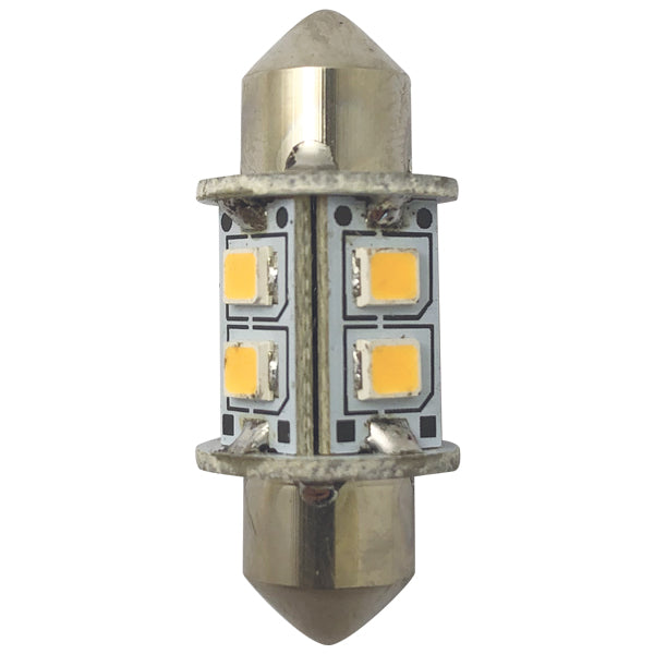 1852, Led Pinol/Spollampa 31mm 10-36Vdc Omni, 2 St