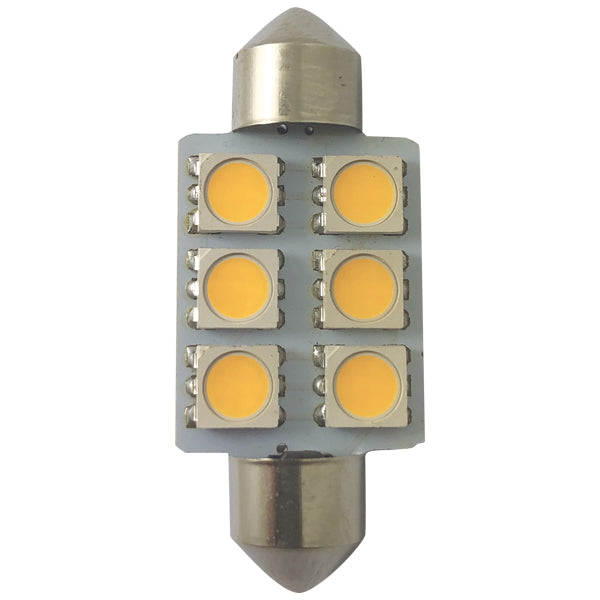 1852, Led Pinol/Spollampa 37mm 10-36Vdc, 2 Stk