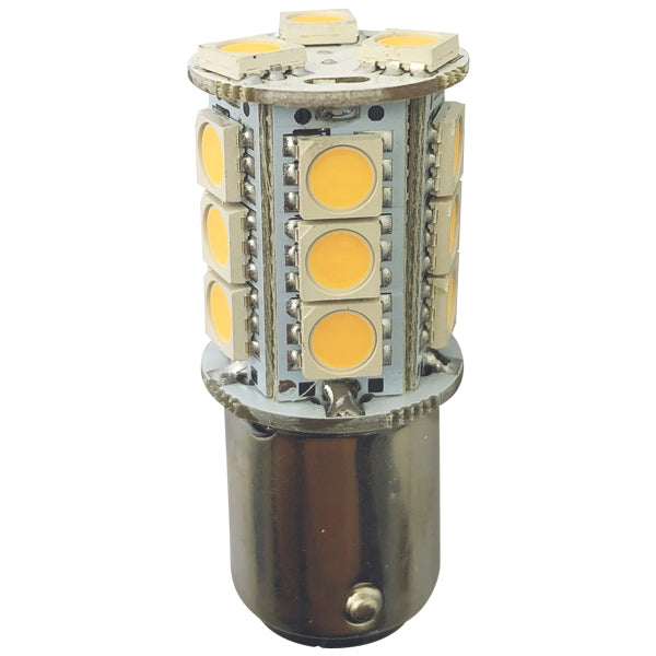 1852, Led-Lampa Ba15D Ø23X46,5mm 10-36Vdc, 2 St