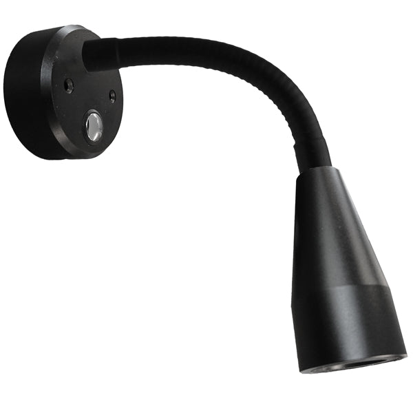 Casolux, Mary Wall Flex Mini Vägglampa, Svart