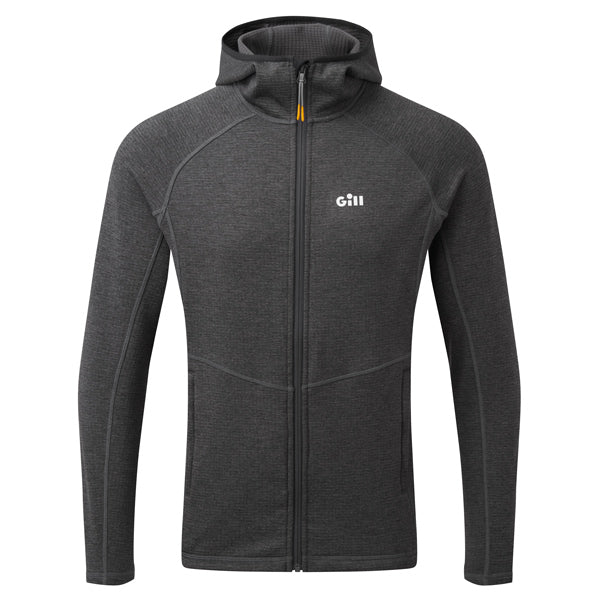 Gill, 1101 Dart hoodie fleece, grå, storlek L