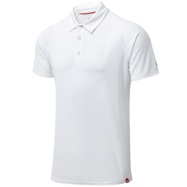 Gill, Uv008 Herr Uv Polo White Str S