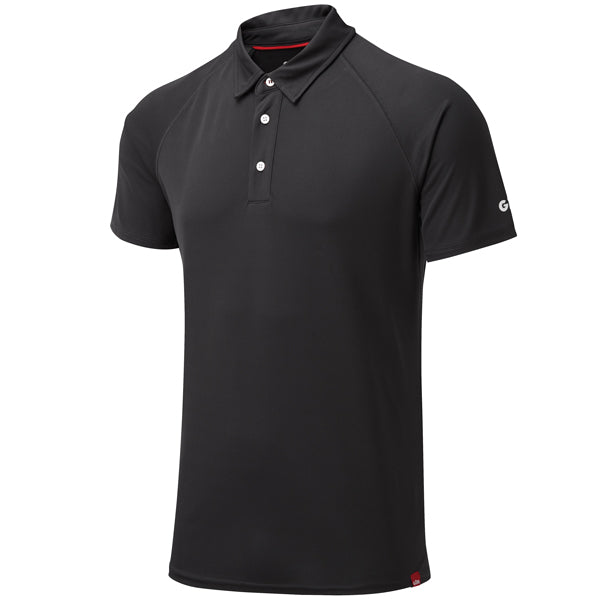 Gill, Uv008 Men'S Uv Polo Charcoal Str M