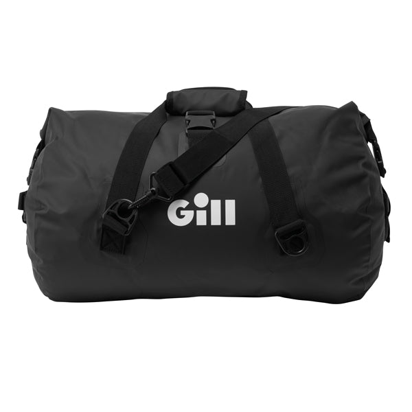 Gill, L101 Voyager Duffelväska, svart, 30L, vattentät PVC, 6 D-ringar