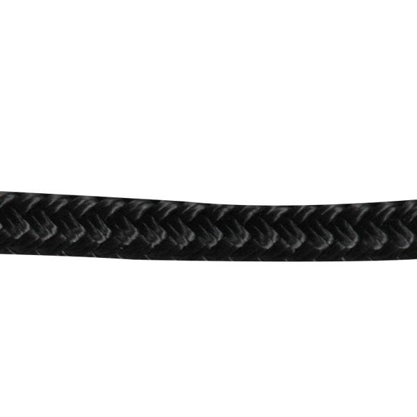 Robline, 1852 Mooring Double Braided, Black 14mm 10m, Brottstyrka 2900 kg