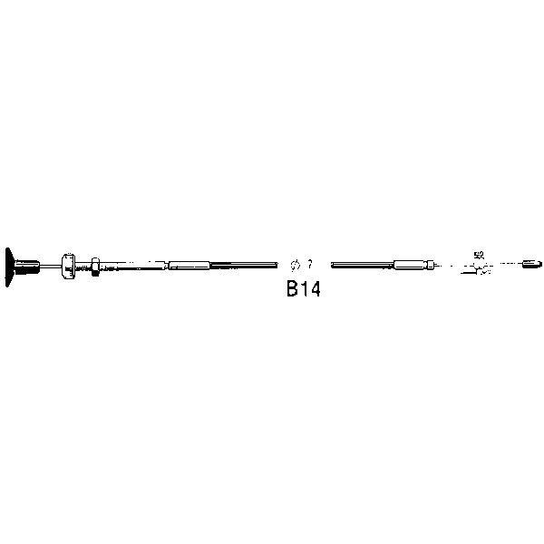 Ultraflex, Stoppkabel 14 Fot