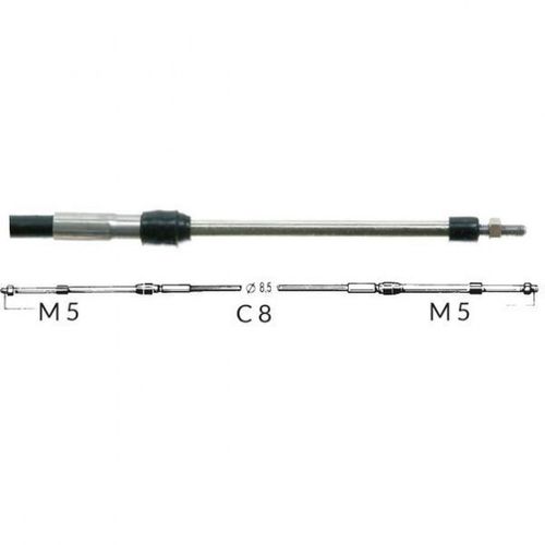 Ultraflex Control Cable C8 Universal Inboard 31ft 9,45m Slag 87mm