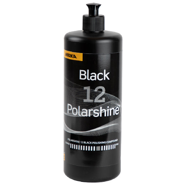 Mirka, Polarshine 12 Black Polermedel, 1L