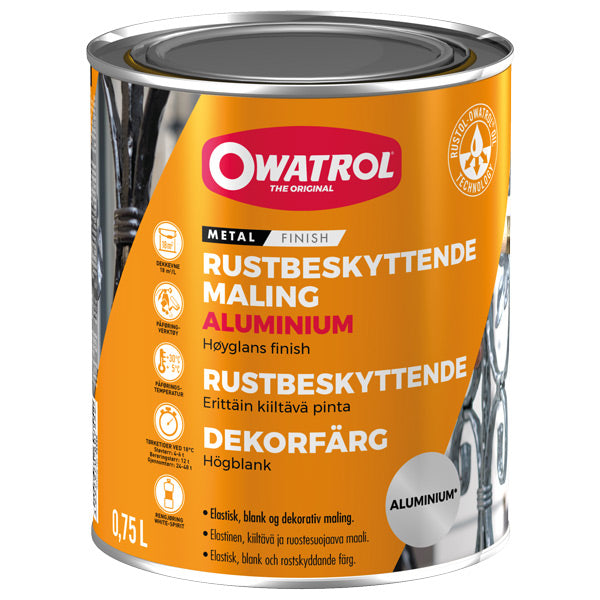 Owatrol, Aluminium Galv. 0,75 Liter