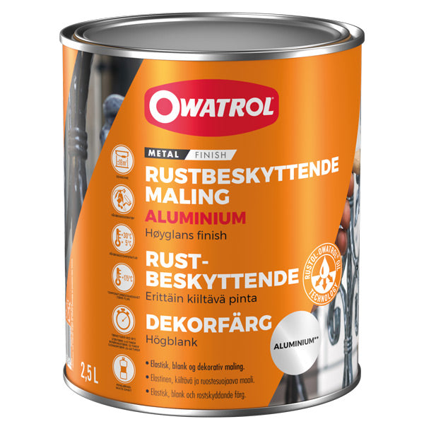 Owatrol, Aluminium Galv. 2,5 Liter