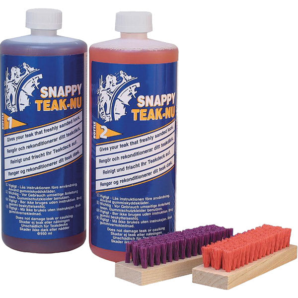 Snappy Teak, -Nu Kit, 2 X 950 Ml