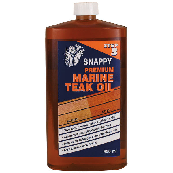 Snappy Teak, Premium Tea Oil, 950ml