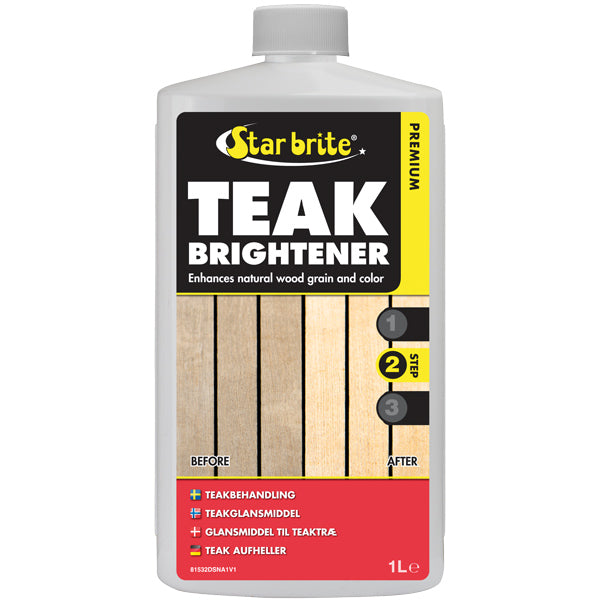 Star Brite, Teak Cleaner Steg 2, 1L