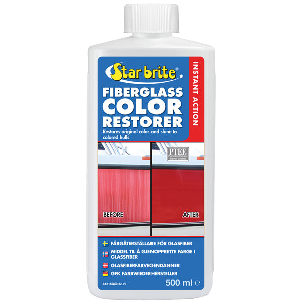 Star Brite, Fiberglass Color Restorer Med Ptef 500 Ml