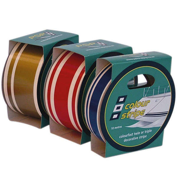 PSP, Colourstripe tape guld, 21mm, 10m