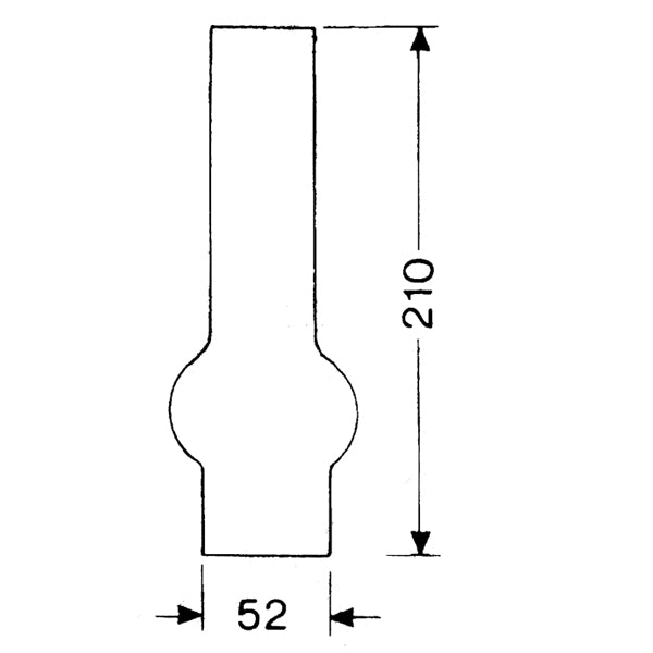 DHR, Lampglas 15''' X 210 mm